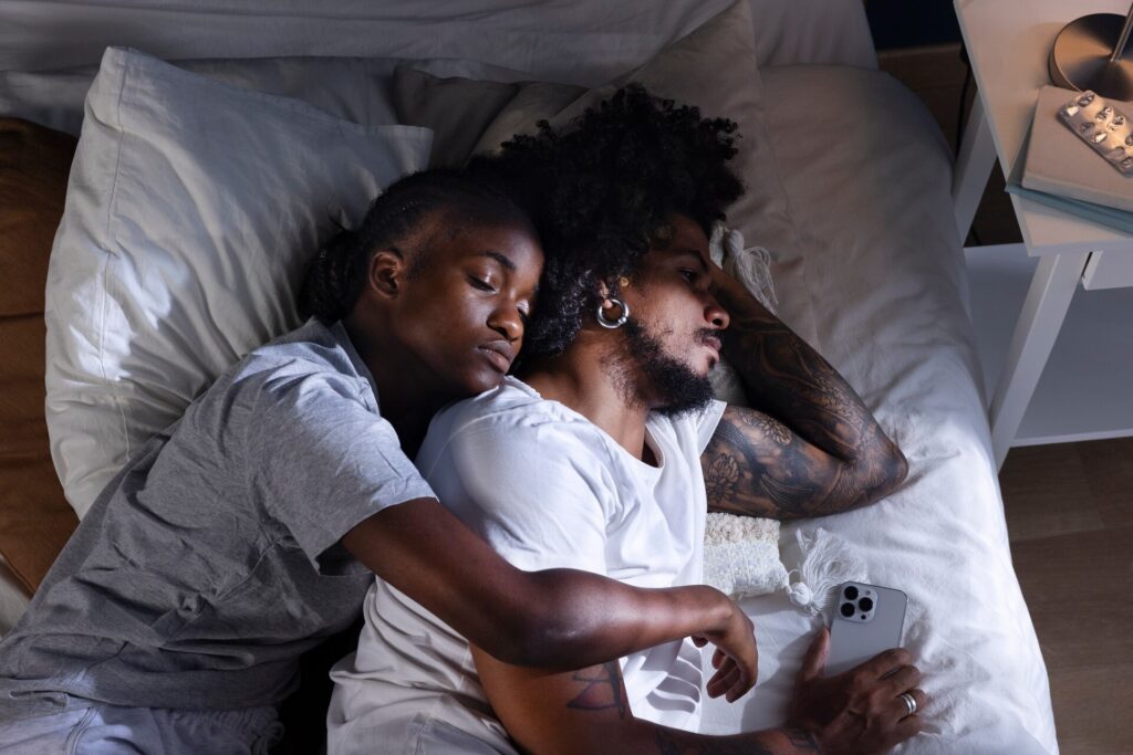 Bed Mood Black Couple Goals